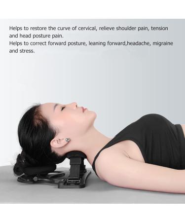 Cervical Traction Device - 4 Level Adjustable Neck Traction for Shoulder Pain Relief | Buy Now! - Buy Online on GoSupps.com
