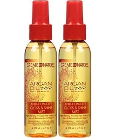 Cream of Nature Argan Oil Anti-Humid. Gloss&Shine Mist 118 ml 2 Pieces - Buy Online on GoSupps.com
