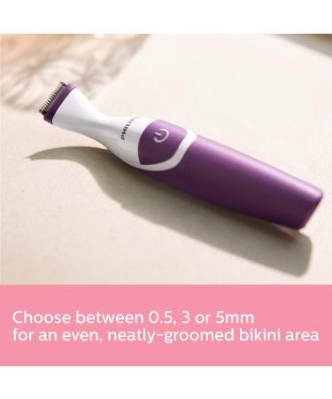 Philips BRT383/15 BikiniGenie Trimmer Purple Purple 1 Count ( Pack of 1) - Buy Online on GoSupps.com