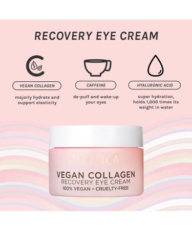 PACIFICA Vegan Collagen Recovery Eye Cream 0.5 oz - Anti-Aging Hydration for Women - Buy Online - International Shipping - Buy Online on GoSupps.com