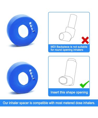 Inhaler Chamber Spacer for Metered Dose Inhalers with Anti-Static Properties Holding Chamber Include 2 Masks For Audlts and Kids - Buy Online on GoSupps.com