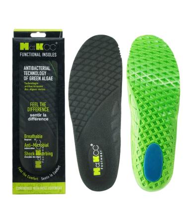 MCIKCC Gel Advanced Insoles  Gel Insoles for Arch Support  Ultra-Soft Flat Feet Inserts Insole for Work  Walk  Sport  Women s 6