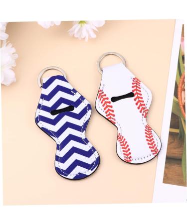  WOONEKY WOONEKY 5 Pieces Key Ring Key Ring Lip Balm Case Wrist Key Ring For Keychain Llaveros Para Mujer Miss Lipstick Cover Charm - Buy Online on GoSupps.com