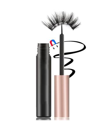 magnetic eyeliner Magnetic Eyeliner for Magnetic Eyelashes Liquid Black for Eyelashes - Waterproof & Smudge Proof Liner | All-Day Hold for Magnetic Lashes Quick-Drying