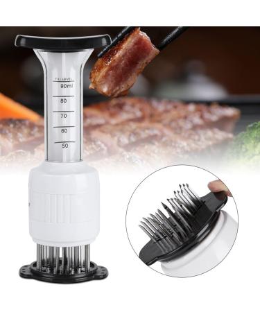 Meat Marinade Tenderizer Sauce Injector Flavor Syringe Cook Kitchen Tool with Stainless Steel Needle - Buy Online on GoSupps.com