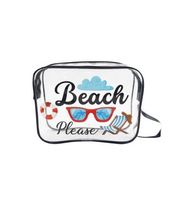 Toiletry Bag Women Clear Wash Bag Waterproof Clear Travel Toiletry Bag Cosmetic Makeup Bags Girls Wash Bag Holiday Travel Bag for Toiletries Cosmetics Bag (F)