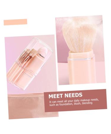 FRCOLOR 8 in 1 Makeup Brush Set - Dual Ended Face Blush Eye Shadow & Lipstick Tools | Portable Travel Cosmetic Brushes - Buy Online on GoSupps.com