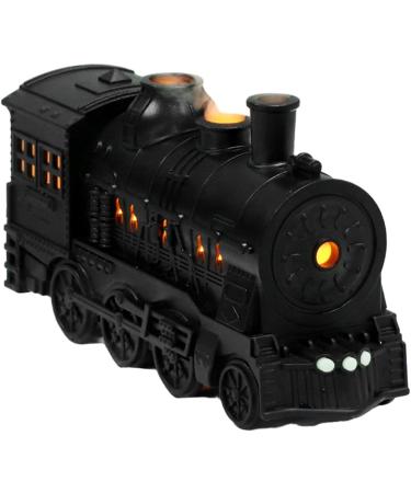 Predolo Retro Train Essential Oil Diffuser - 220V EU Plug Humidifier with Atmospheric Light Black - Buy Online on GoSupps.com