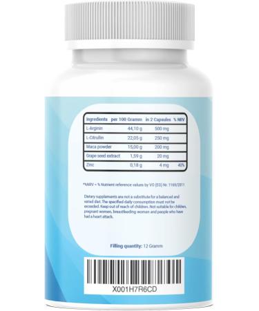Buy LIBIDOZIN Extra Strong Capsules - Fast-Acting Male Booster with L-Arginine & Zinc - International Shipping Available - Buy Online on GoSupps.com