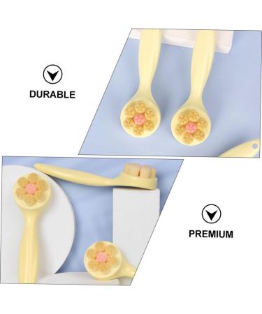 Angoily 1Pc Facial Brush cleaning brush manual Home Facial Brush Foreign trade face brush Miss Face Cleansing Brush cleansing brush household soft fur facial exfoliating brush - Buy Online on GoSupps.com