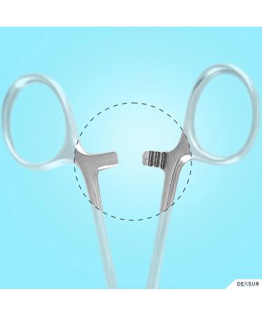 DEXSUR Precision Kelly Hemostat Forceps Clamp 5.5 Straight Stainless Steel - Silver - Buy Online on GoSupps.com