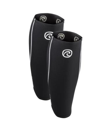 Rehband neopren calf bandage 1 piece or 1 pair compression bandage for calf and shin shin protection for Deadlifts L black - 1 pair