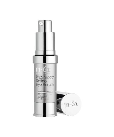 m-61 ProSmooth Retinol Eye Serum - Line-smoothing and anti-wrinkle 0.1% retinol compound & antioxidant vegan eye seurm with vitamin C