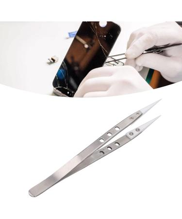 High Precision Straight Head Fine Tip Tweezers for Ingrown Hair Facial Hair & Splinter Removal - International Shipping Available - Buy Online on GoSupps.com