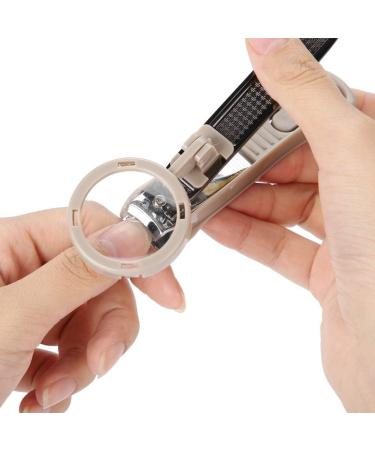 Nikou Nail Clipper - Toenail Cutter Stainless Steel Large Nail Clipper Cutter Trimmer with Magnifying Glass Manicure Tool - Buy Online on GoSupps.com