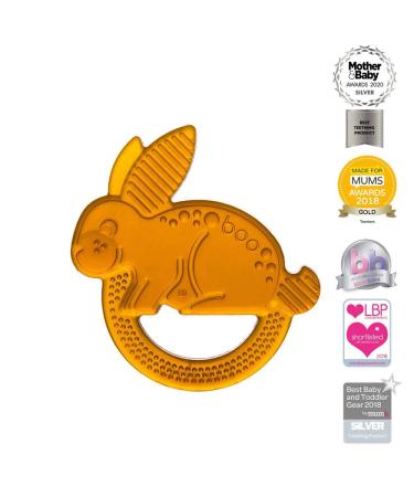 Bunny Boo Natural Rubber Teether | Eco-Friendly Baby Teething Toy | Ship Internationally - Buy Online on GoSupps.com