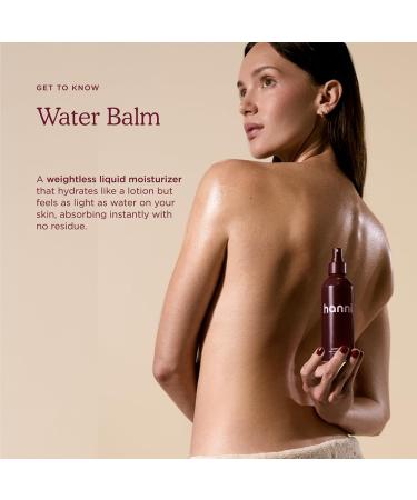 HANNI Water Balm Hydrating Body Mist, Moisturizer Spray with Hyaluronic Acid for All Skin Types, Lotion Replacement, 200 mL / 6.76 fl oz - Buy Online on GoSupps.com