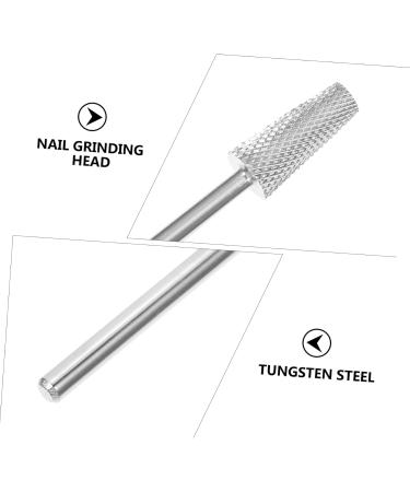 Ipetboom Nail Polisher Manicure Tools Professional Portable Nail Nail Polish Bits Nail Art Grinding Heads Metal Nail Tools Nail Art Bits Plastic Polishing Head Pedicure - Buy Online on GoSupps.com