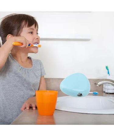 zottel Toothbrush Sanitizer Case Light Weight Simple Operation Small Toothbrush Sanitizer Cover with USB Cable for Home Office Travel (Blue) - Buy Online on GoSupps.com