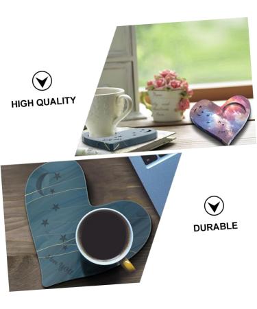 NUOBESTY Coaster Mold Silicone Molds Tray Mold Resin Coasters Simple Diy Mold Manual Mold Crystal Epoxy White 13.6X13CM - Buy Online on GoSupps.com