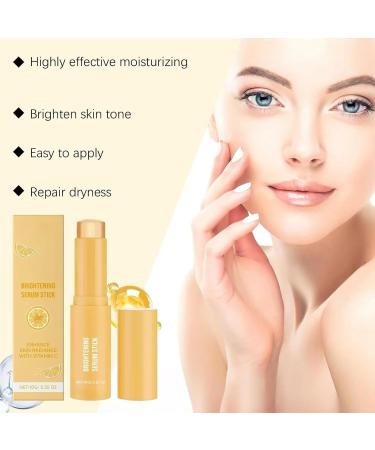 Ego Boost Brightening Serum Stick Vitamin C Serum Stick Hydrating Balm for Radiant Skin Brightens & Evens Skin Tone for Face and Body Evens Tone Smooth Fine Lines (2PCS) - Buy Online on GoSupps.com