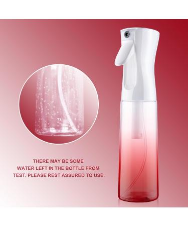 Uraqt 300 ml Color Gradient Red Spray Bottle - Atomizer for Hair Plants & Cleaning | Salon Water Spray Bottle - Buy Online on GoSupps.com