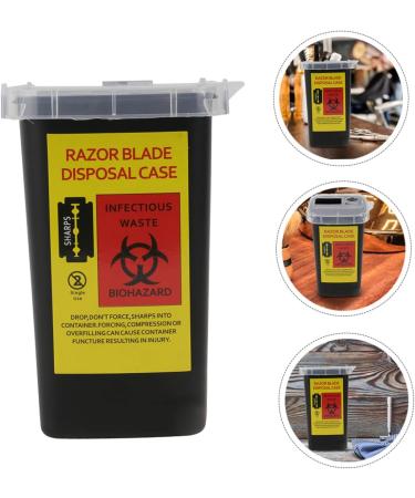 Minkissy 6 STK Blade Storage Box - Razor Dispenser Case for Hairdressers | Plastic Design & Convenient Storage - Buy Online on GoSupps.com