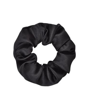 PODNAMAT Fashion Solid Color Hair Scrunchies Elastic Hair Bands Women Hair Ties Girls Hair Accessories(black)