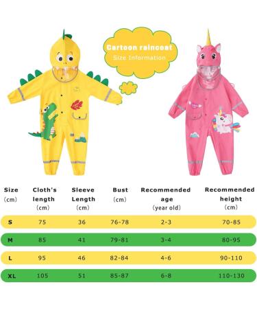 Barakara Kids Waterproof Rain Poncho - Lightweight Hiking Hooded Jacket | Safe Reflective Design - Hape Pink M - Buy Online on GoSupps.com