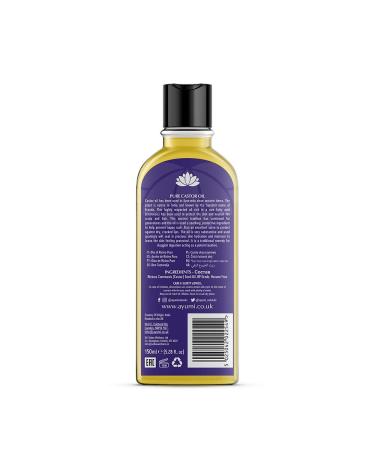 Ayuuri Natural Castor Oil - Premium Quality Cold Pressed for Hair Skin & Health | 100% Pure & Organic | International Shipping Available - Buy Online on GoSupps.com