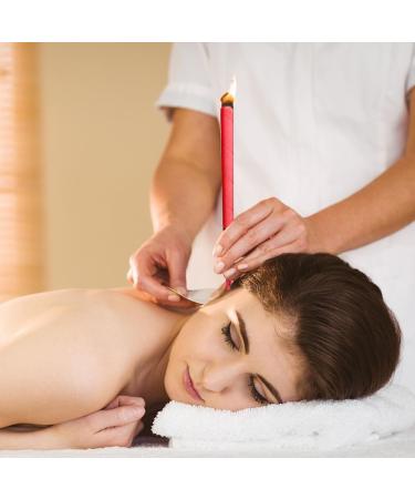 24 Piece Beeswax Ear Candles for Natural Ear Wax Removal - Ear Candling Kit for Adults - Buy Online on GoSupps.com