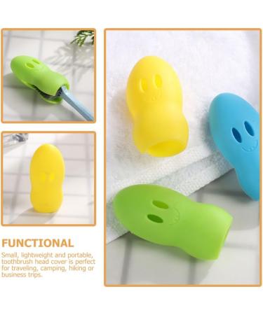 Buy VILLCASE 20pcs Toothbrush Head Covers - Protective Caps for Home & Travel - Universal Toothbrush Cases - Buy Online on GoSupps.com