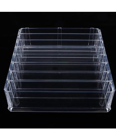 Jojomis 2X Acrylic 8 Slots Eyeshadow Blush Compact Powder Organizer Display Stand - Buy Online on GoSupps.com