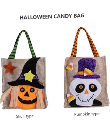 ABOOFAN 2pcs Halloween Candy Bag Candy Bags Candy Bags Kid Candy Pouch Bulk Decorative Items Child - Buy Online on GoSupps.com
