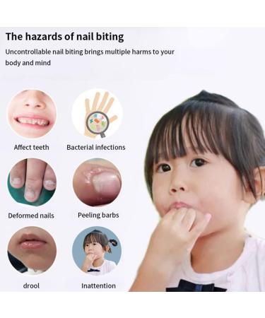 Nail Biting Treatment Kids Thumb Sucking Stop Nails Polish Bitter Prevent Nail Biting bite nail stoper - Buy Online on GoSupps.com