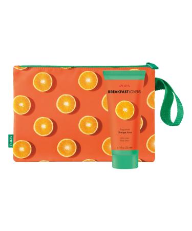 Breakfast Lovers Set - Orange Juice by Pupa Milano for Women - 2 Pc 6.76oz Body Lotion Purse