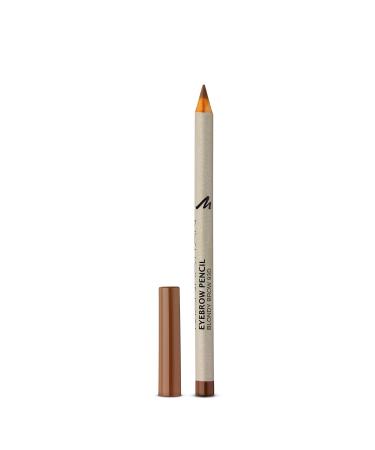 Manhattan Eyebrow Pencil - light brown eyebrow pencil for emphasized and precisely defined eyebrows - Blondy Brow 93d - 1 x 1.3 g 1.3 g (1 Pack) Blondy Brow 93d