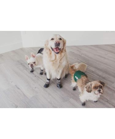 Grippers Non Slip Dog Socks | Paw Traction Control & Protection | Indoor Dog Booties XXS - Buy Online on GoSupps.com