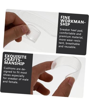 FRCOLOR 20 Pcs Anti-Wear Invisible Heel Stickers - Shoe Protector Gel for Women's High Heels & Sandals - Buy Online on GoSupps.com