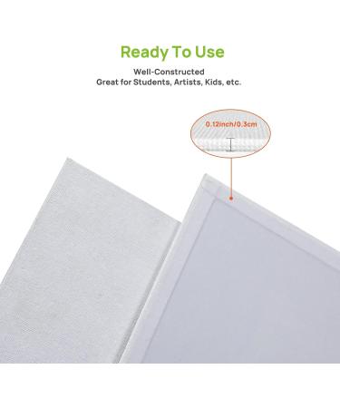 18 Pack Canvas Panels for Painting - 100% Cotton, Acid Free, Bulk Primed Canvas Boards in Various Sizes - Ideal for Acrylic, Oil, Watercolor Paints - Perfect for Artists, Kids, Students - Buy Online on GoSupps.com