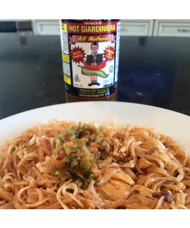That Pickle Guy Minced All Natural Chicago Style HOT Giardiniera Raw - 24-ounce - Buy Online on GoSupps.com