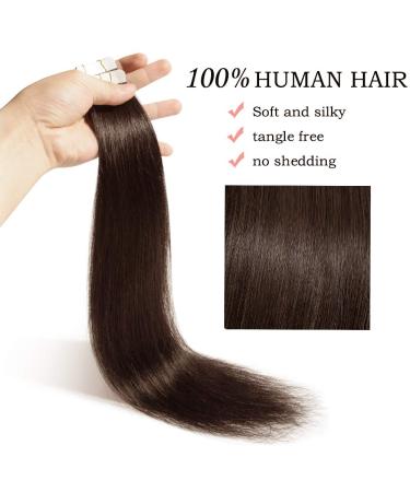 SEGO Hair Extensions 20 Inch - 20 PCS #4 Medium Brown | Premium Quality International Shipping - Buy Online on GoSupps.com