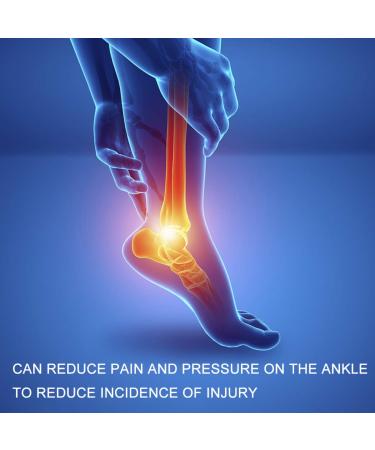 Ankle Brace Sports Pads - Travel Size Foam Protector for Sprains - Luggage Locks & Kickstand - Fitness Volleyball Gear - Black 26x13cm - Buy Online on GoSupps.com