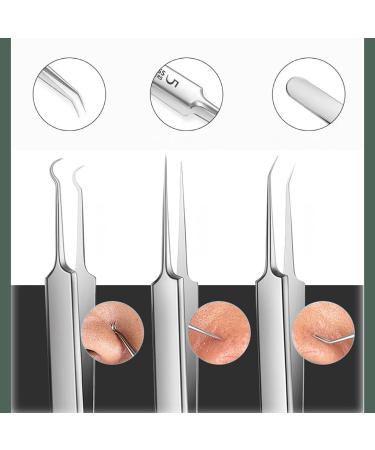 Usiveinborn Blackhead Remover Usiveinborn Tweezers Usiveinborn Professional Facial Blackhead Remover Tweezers Teppeic Tweezers Blackheads (4Pcs A) - Buy Online on GoSupps.com