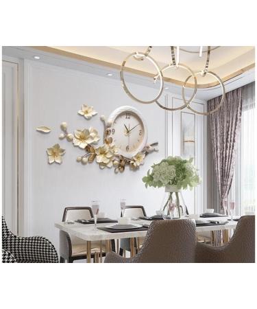 Emboss Restaurant Mute Wall Clocks Resin Crafts Decoration Home Livingroom Sofa Background 3D Wall Sticker Mural Ornament (Size : 1) - Buy Online on GoSupps.com