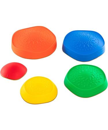 BEJOY Balance Stepping Stones for Kids - 5 Pcs Portable Blocks with Non-Slip Rubber Grips - Indoor & Outdoor Toy - Buy Online on GoSupps.com
