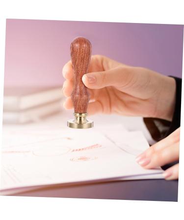 CANIGHT 1pc Dispensing Plate Tool Cosmetic Pressing Stamper Eye Shadow Pressure Stamper Hotfix Wooden Handle 1 count (Pack of 1) Golden - Buy Online on GoSupps.com