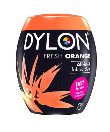 Dylon Machine Dye 350 Gramme Goldfish Orange Salt Included. - 1