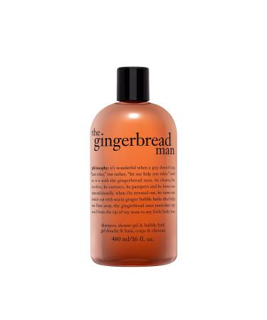 gingerbread man shower gel 16 Oz.