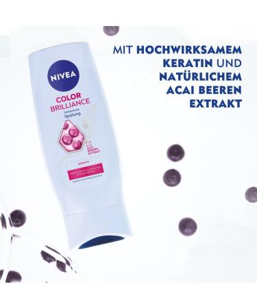 Buy Nivea Color Brilliance Conditioner - 200ml | Color Protection Moisturizing & Keratin Enriched - Buy Online on GoSupps.com